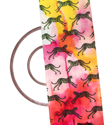 Multi Colour Animal Digital Printed Pure Muslin Fabric